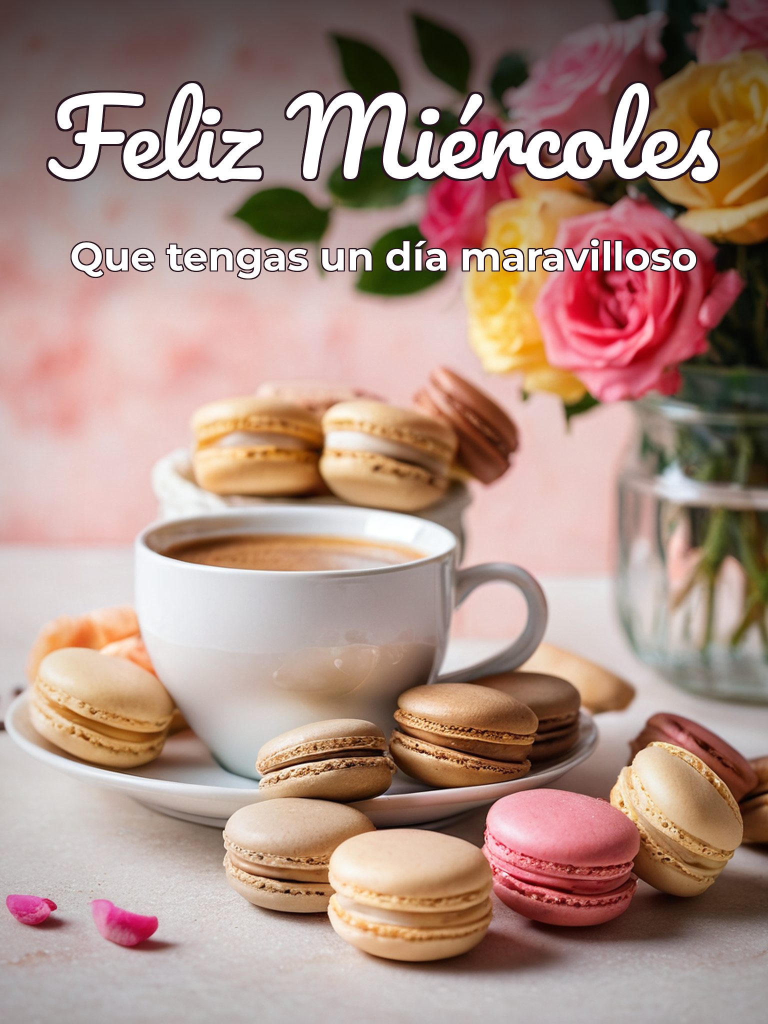 Buenos días miércoles gif para WhatsApp gratis