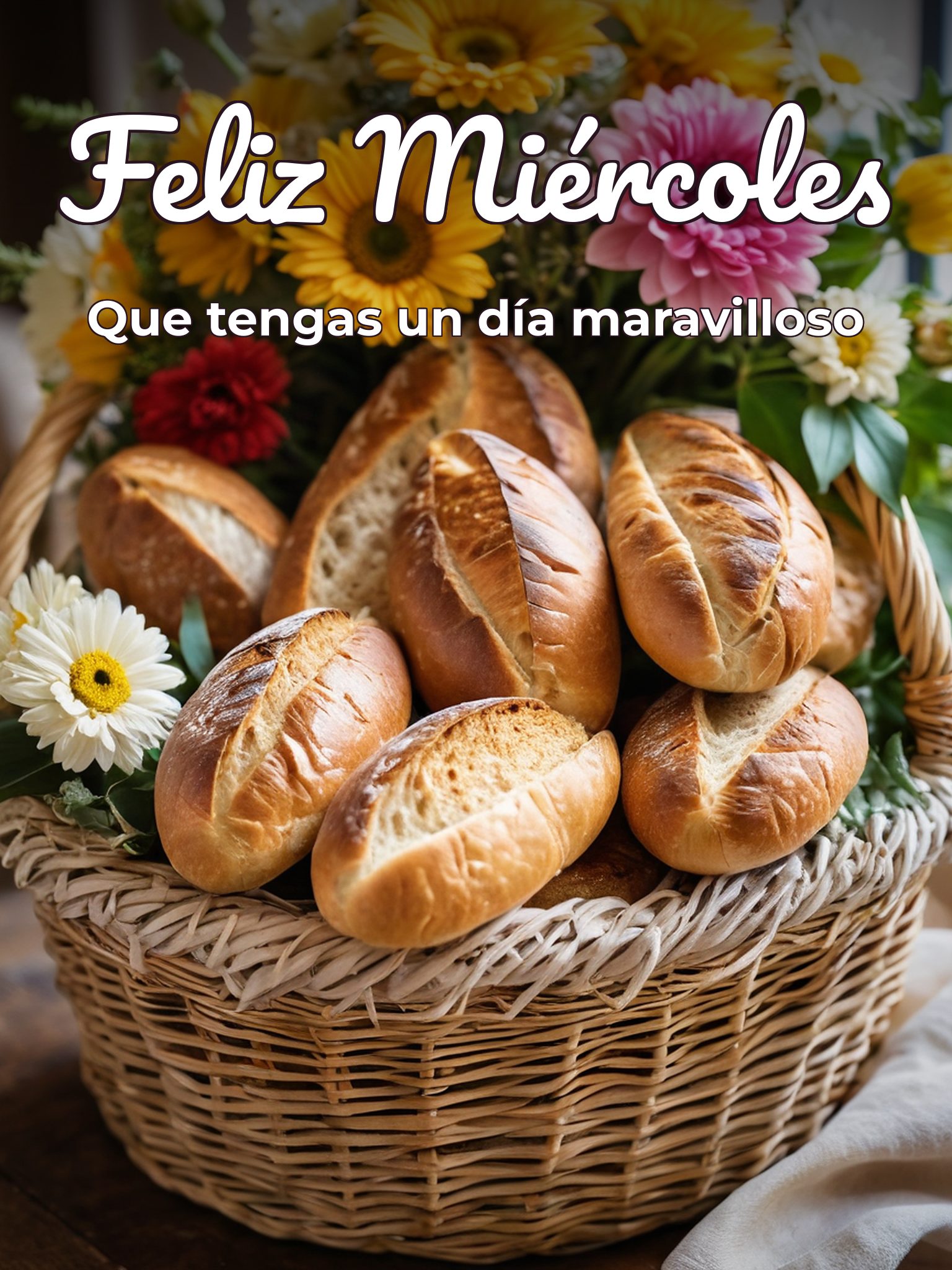 Buenos días y feliz miércoles para WhatsApp gratis