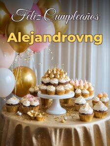 Feliz cumpleaños alejandrovng