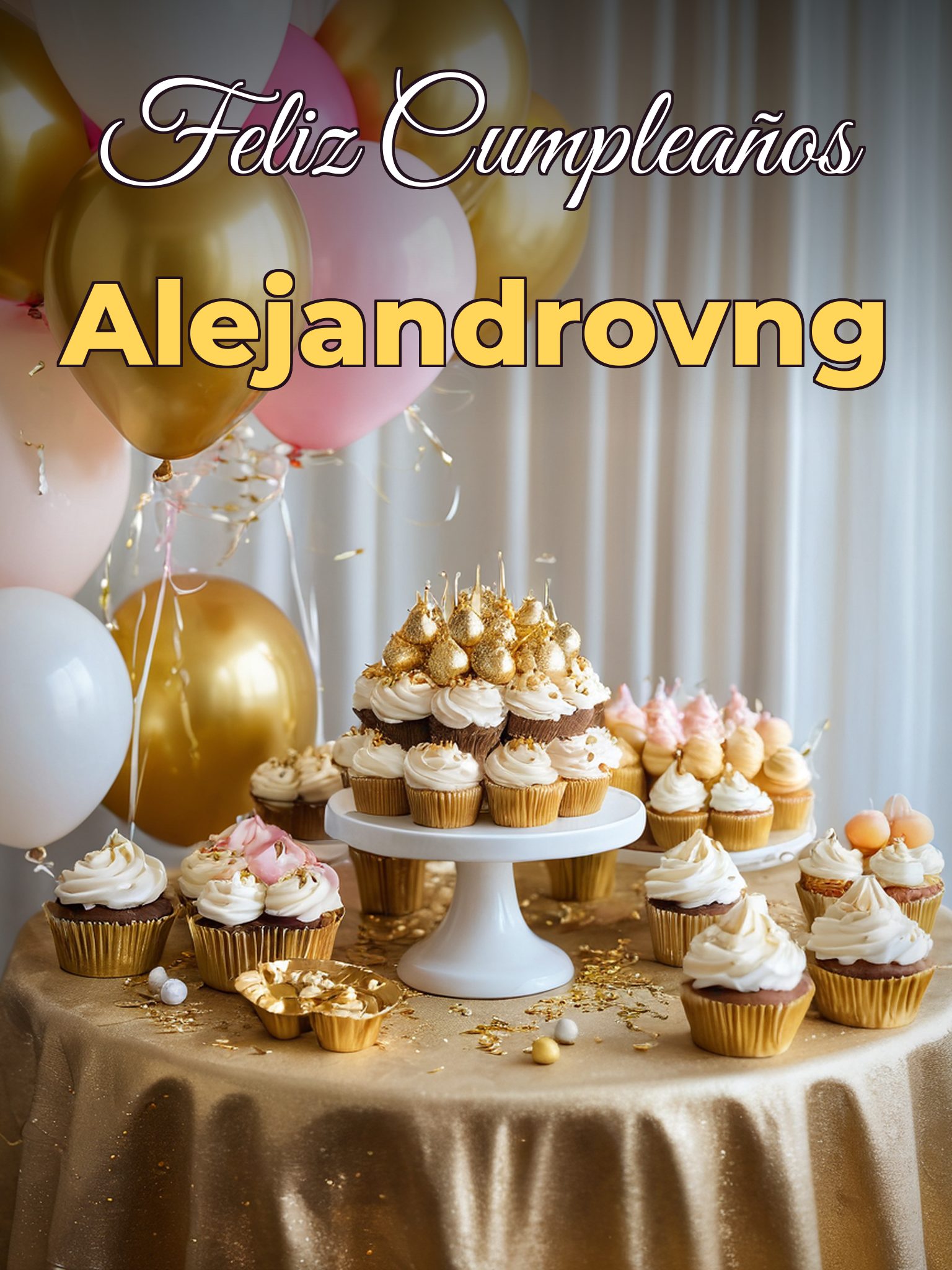 Feliz cumpleaños alejandrovng