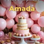 feliz cumpleaños amada