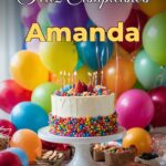 feliz cumpleaños amanda