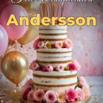 feliz cumpleaños andersson