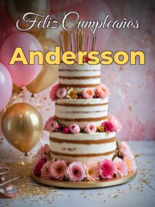 Feliz cumpleaños andersson
