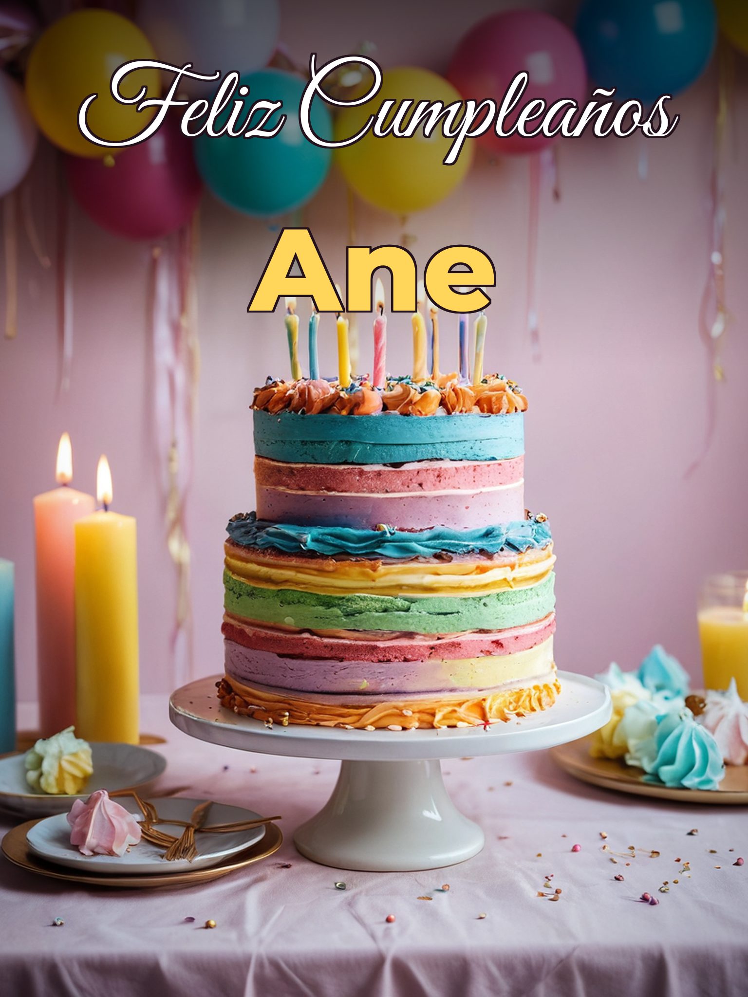 Feliz cumpleaños ane