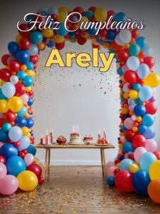 Feliz cumpleaños arely