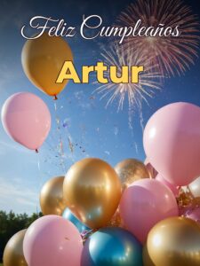 Feliz cumpleaños artur