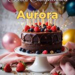 feliz cumpleaños aurora
