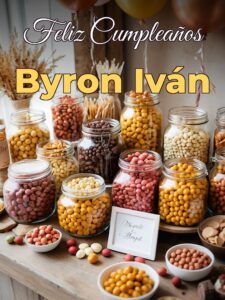 Feliz cumpleaños byron iván