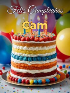 Feliz cumpleaños cam