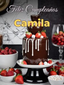 Feliz cumpleaños camila
