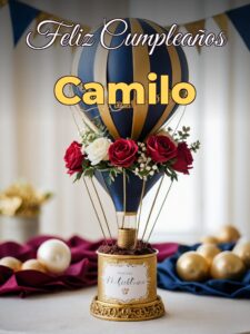 Feliz cumpleaños camilo