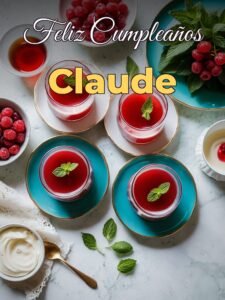 Feliz cumpleaños claude