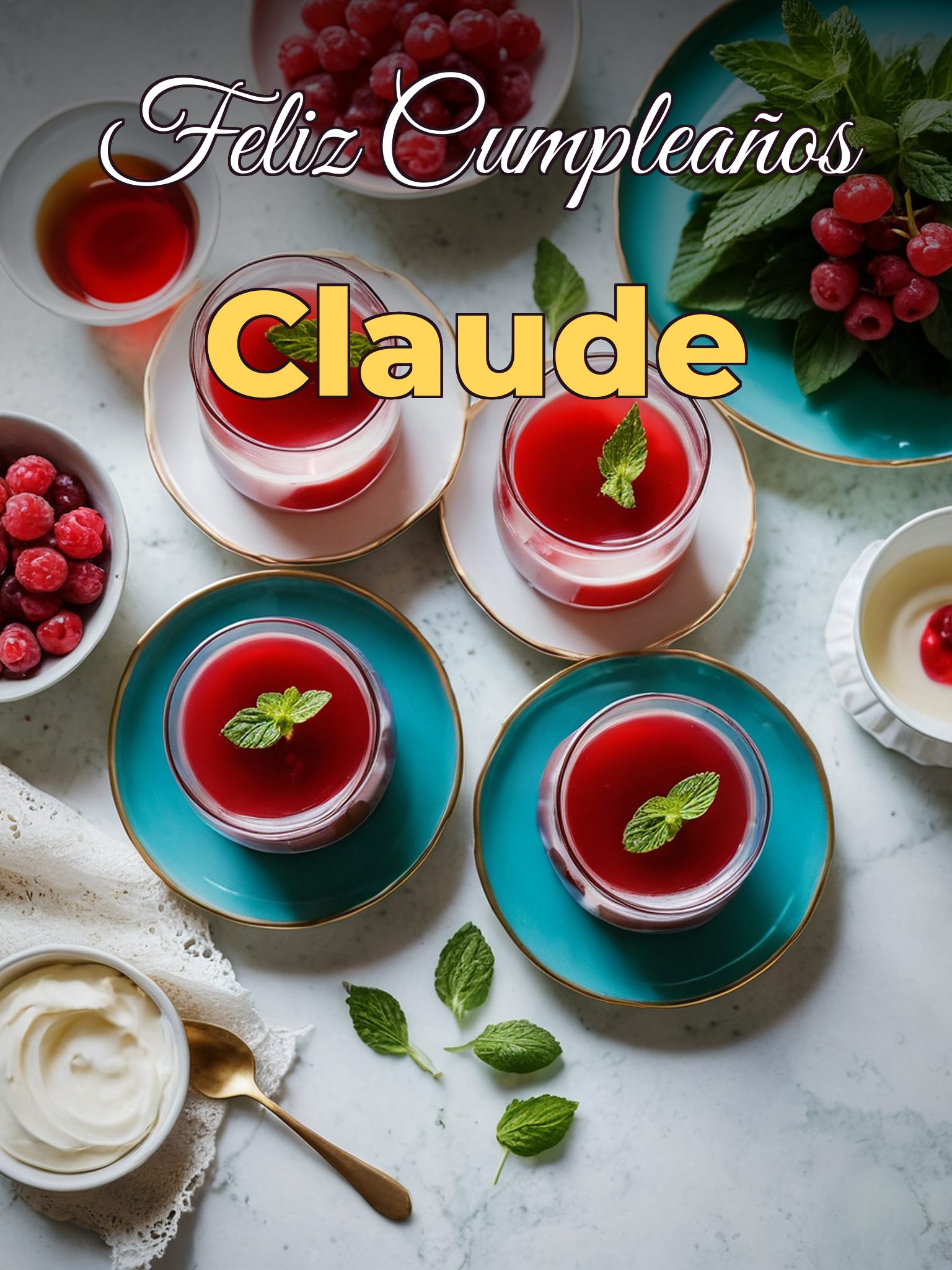 Feliz cumpleaños claude