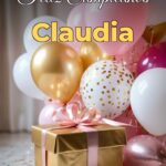 feliz cumpleaños claudia