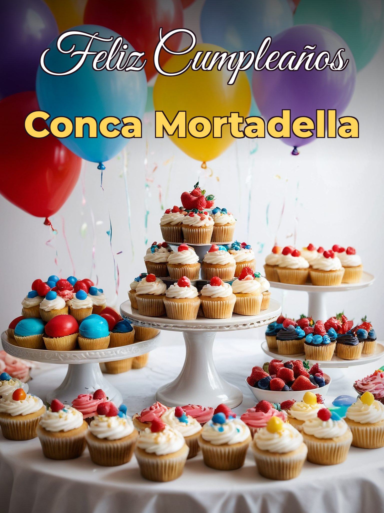 Feliz cumpleaños conca mortadella