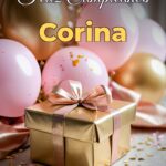 feliz cumpleaños corina