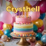 feliz cumpleaños crysthell