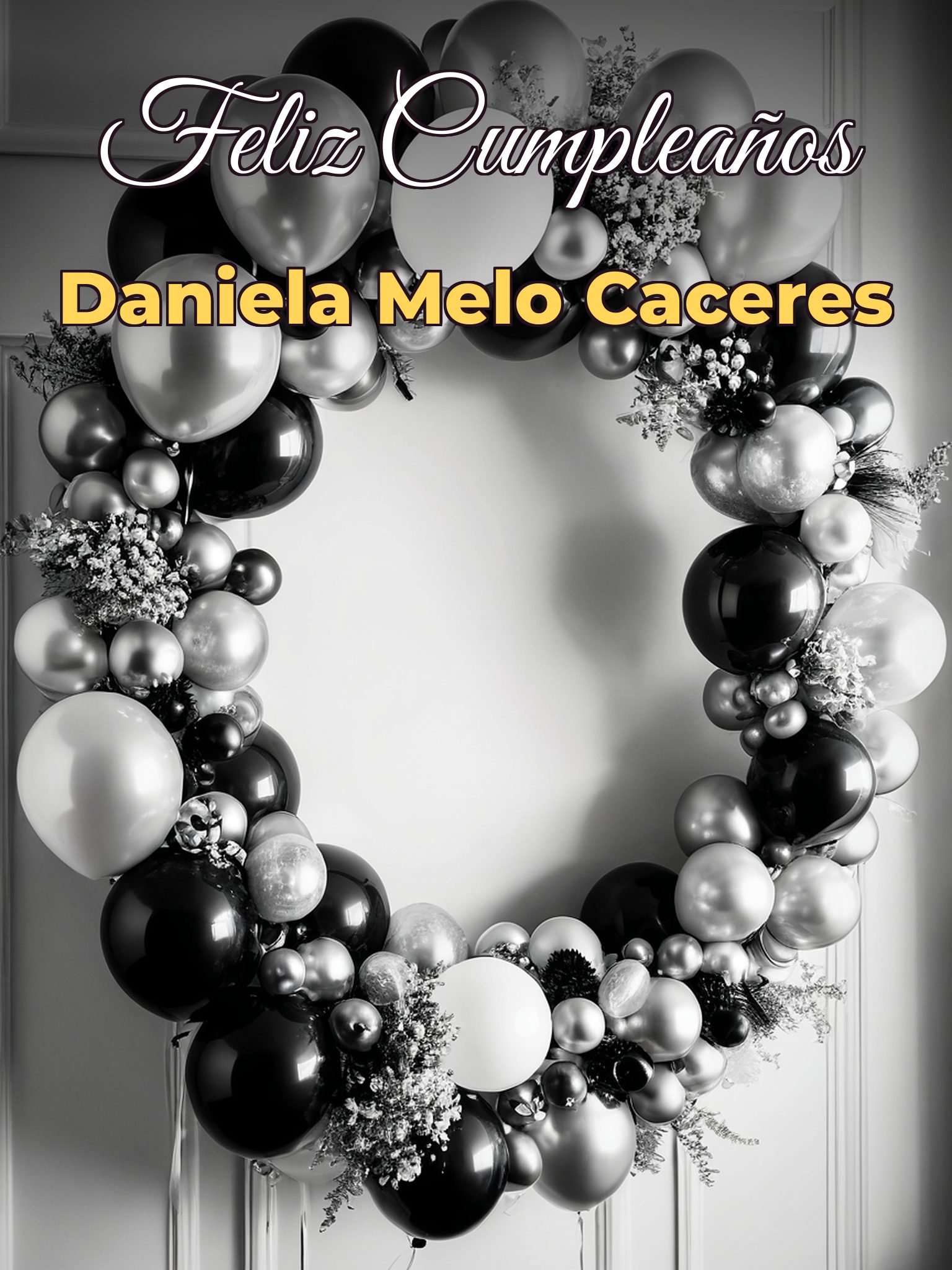 Feliz cumpleaños daniela melo caceres