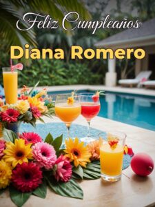 Feliz cumpleaños diana romero