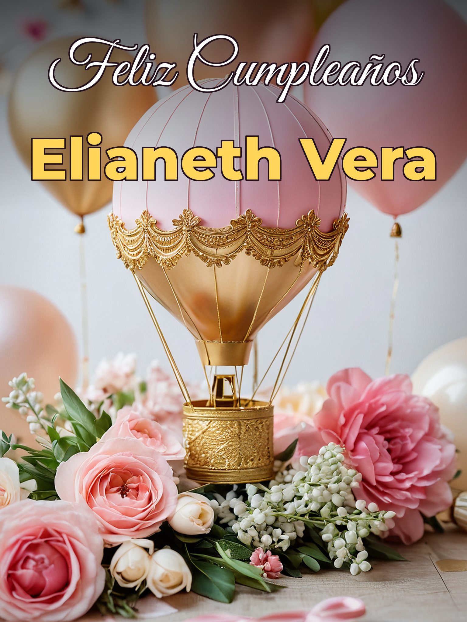 Feliz cumpleaños elianeth vera