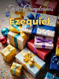 Feliz cumpleaños ezequiel