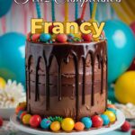feliz cumpleaños francy