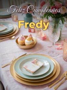 Feliz cumpleaños fredy