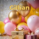 feliz cumpleaños gillian