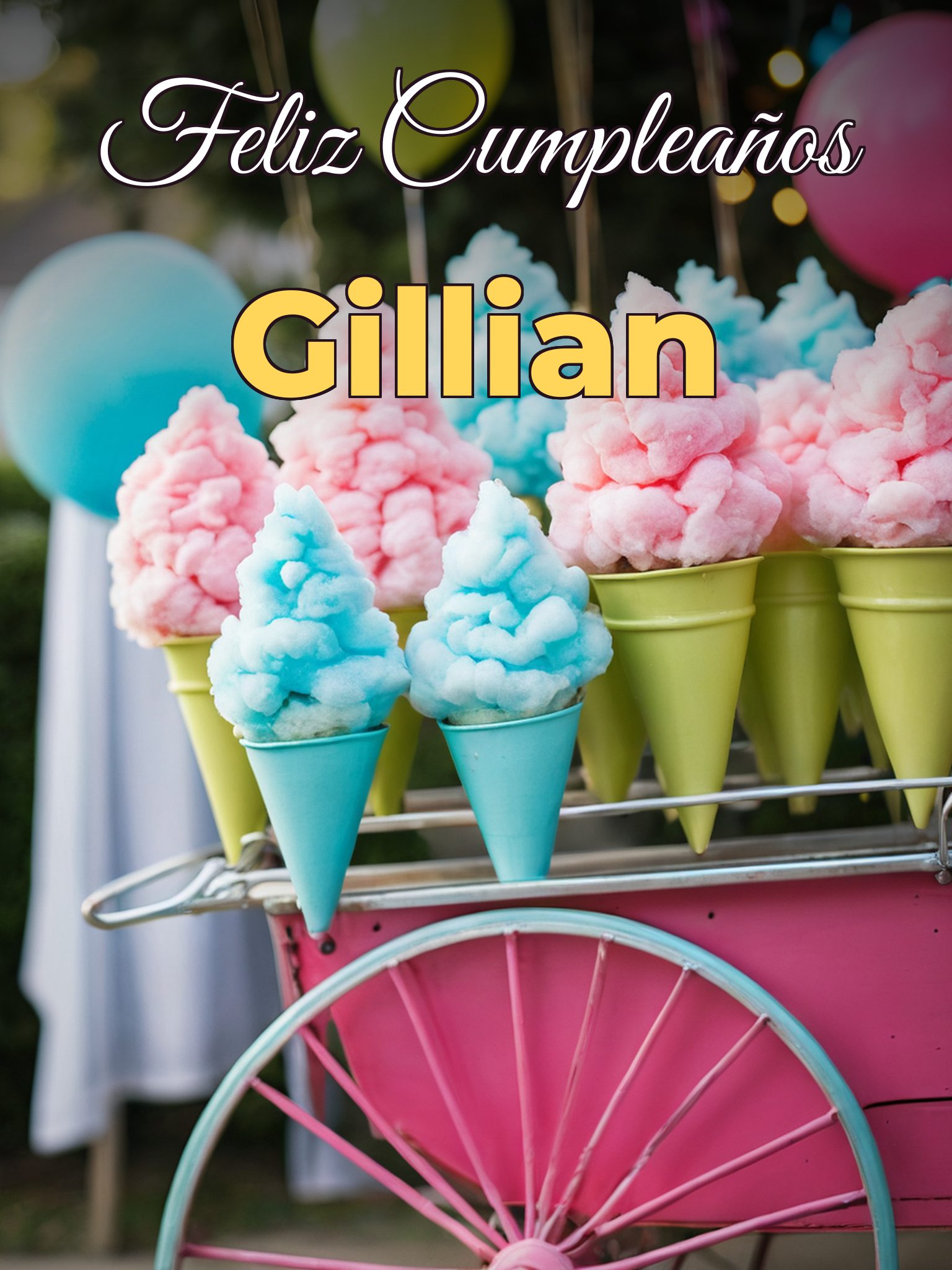 Feliz cumpleaños gillian