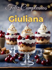 Feliz cumpleaños giuliana