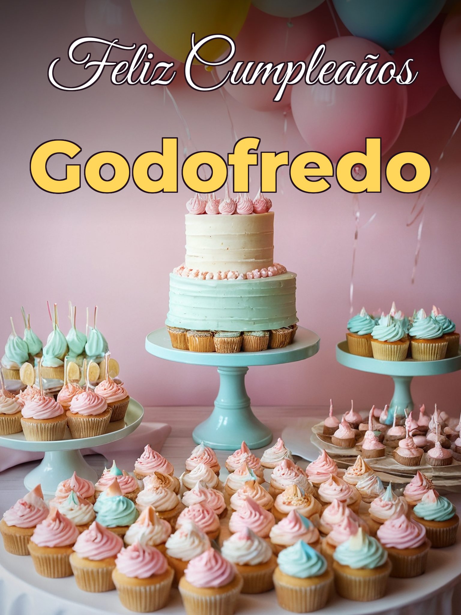 Feliz cumpleaños godofredo