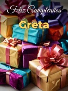 Feliz cumpleaños greta