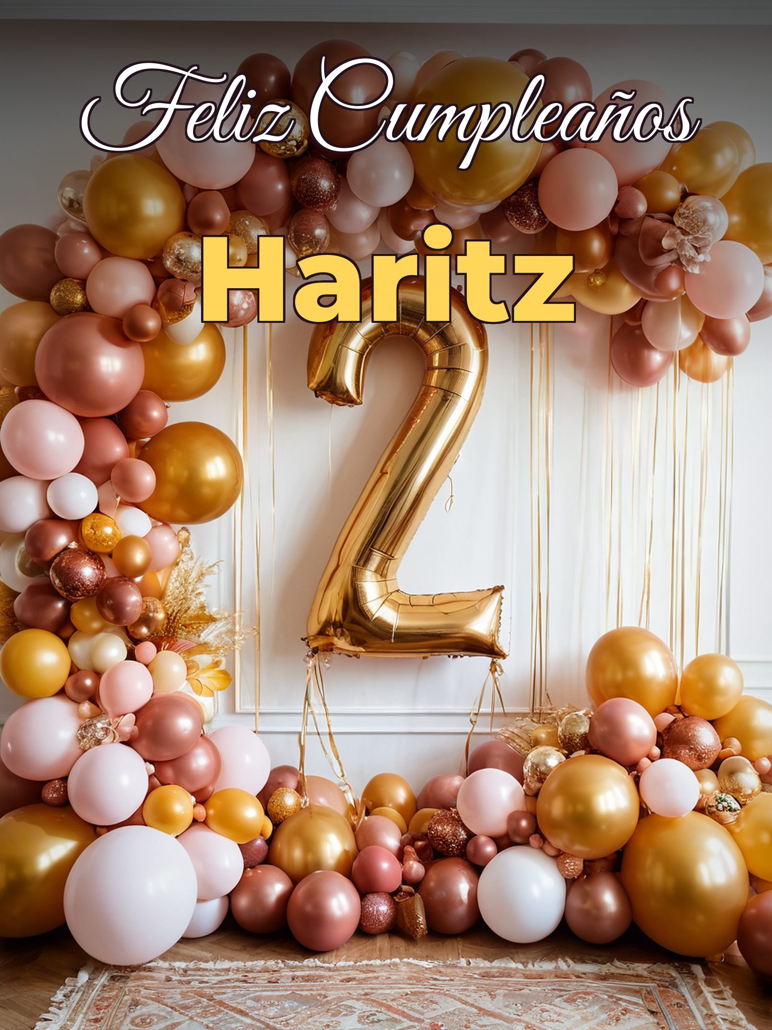 Feliz cumpleaños haritz
