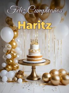 Feliz cumpleaños haritz
