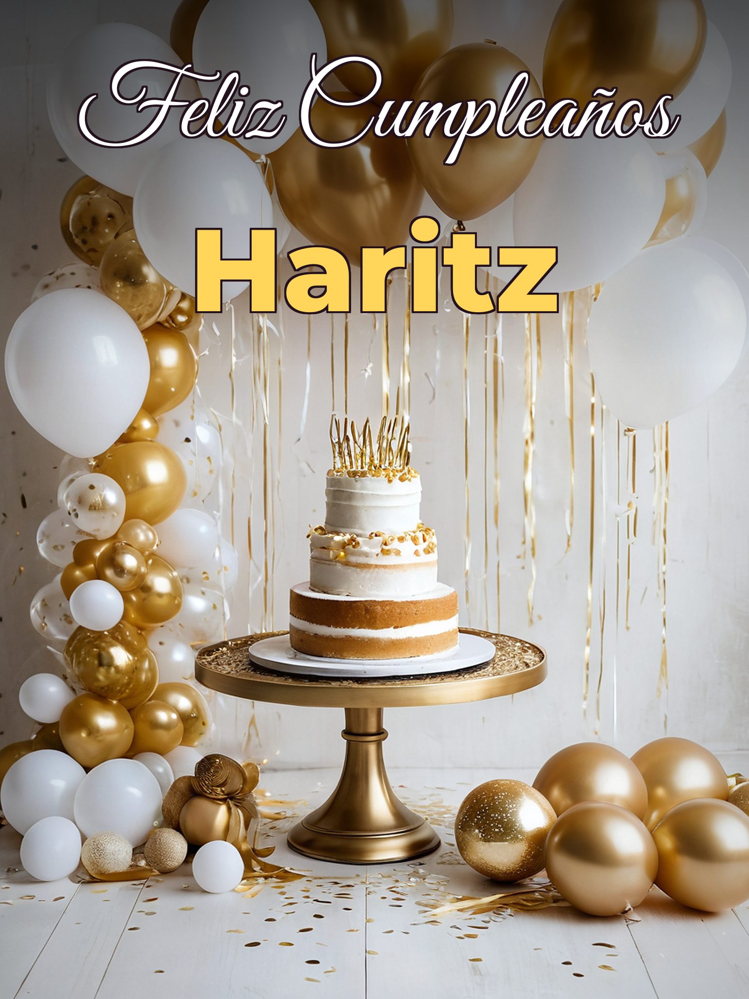 Feliz cumpleaños haritz
