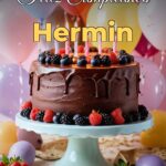 feliz cumpleaños hermin