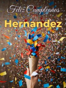 Feliz cumpleaños hernandez