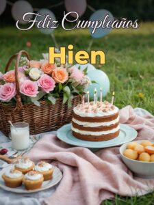 Feliz cumpleaños hien