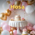 feliz cumpleaños hosa