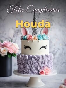 Feliz cumpleaños houda