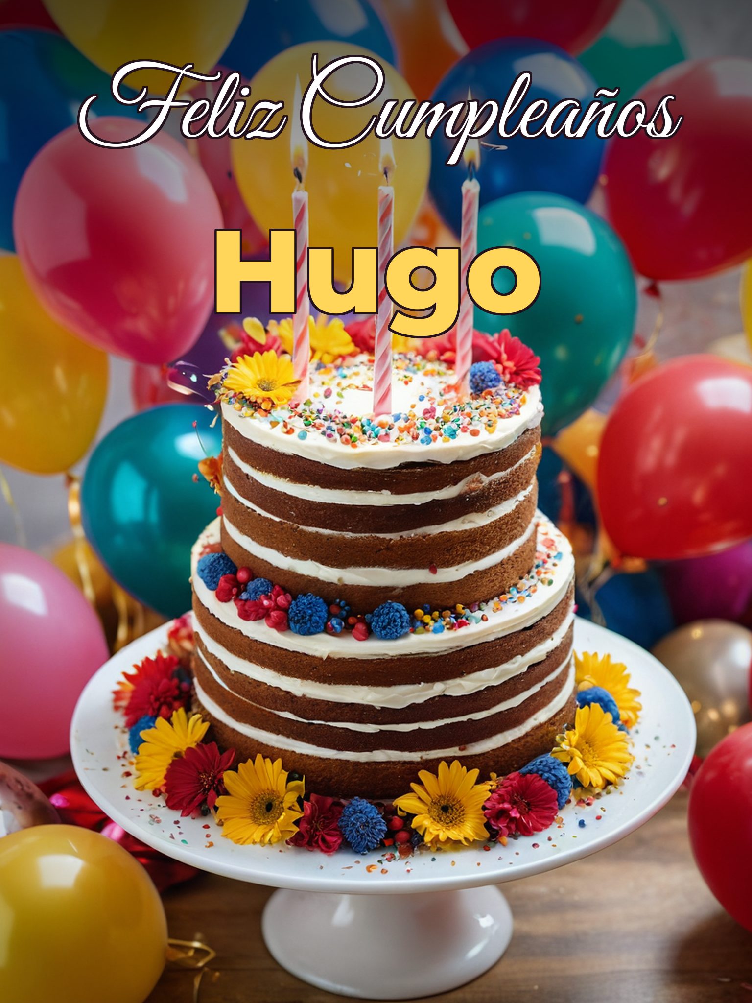 Feliz cumpleaños hugo