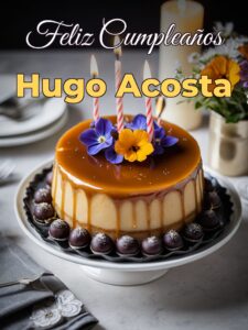 Feliz cumpleaños hugo acosta