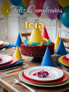 Feliz cumpleaños icía