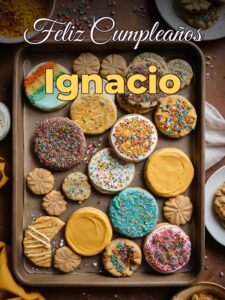Feliz cumpleaños ignacio