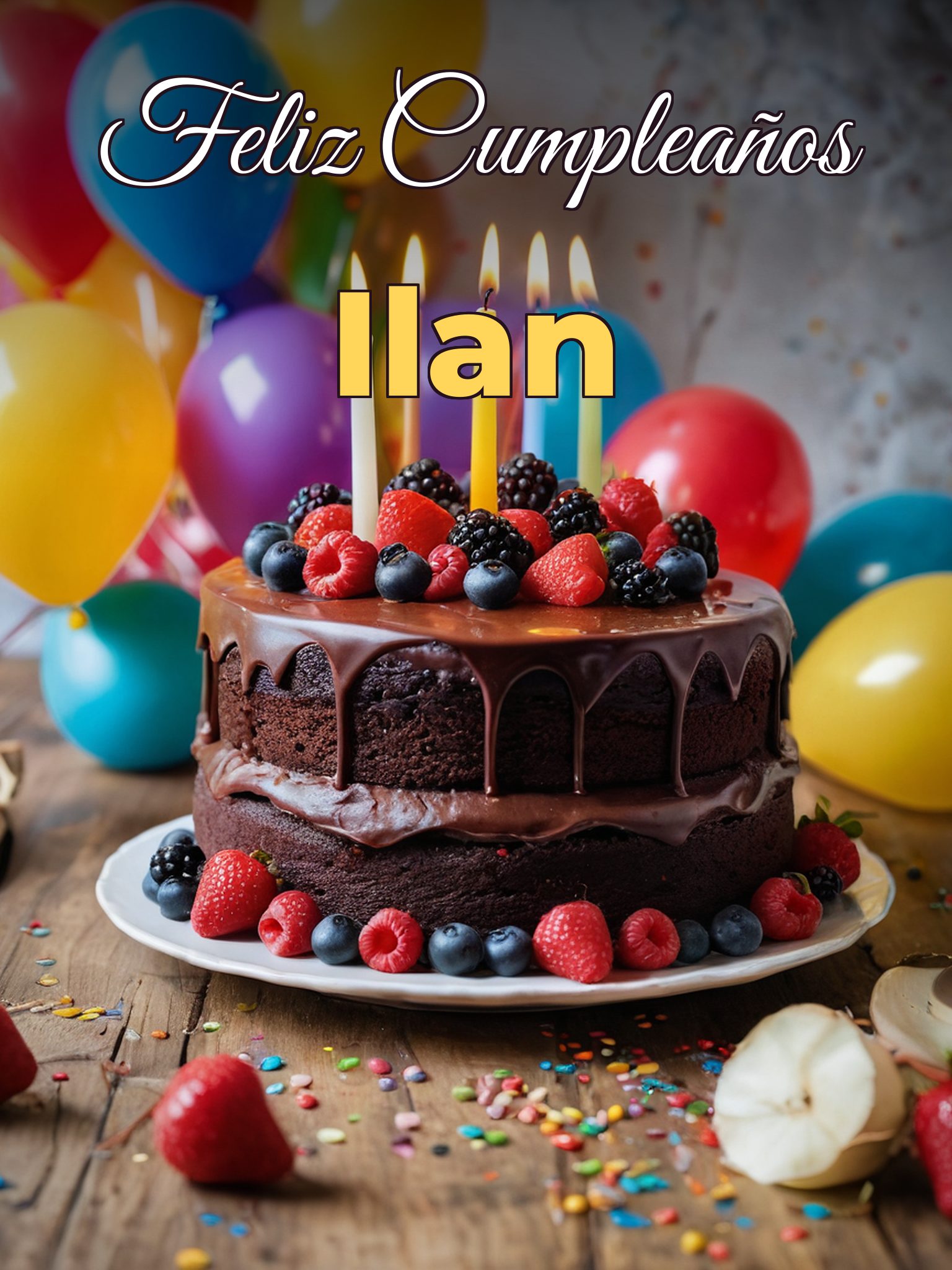Feliz cumpleaños ilan