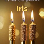 feliz cumpleaños iris