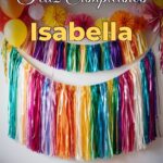 feliz cumpleaños isabella