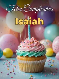 Feliz cumpleaños isaiah