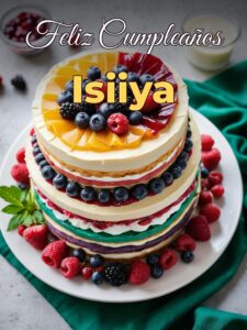 Feliz cumpleaños isiiya